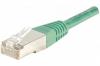 Cordon RJ45 CAT 6 F/UTP vert - 2 m